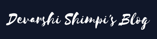 Devarshi Shimpi's Blog